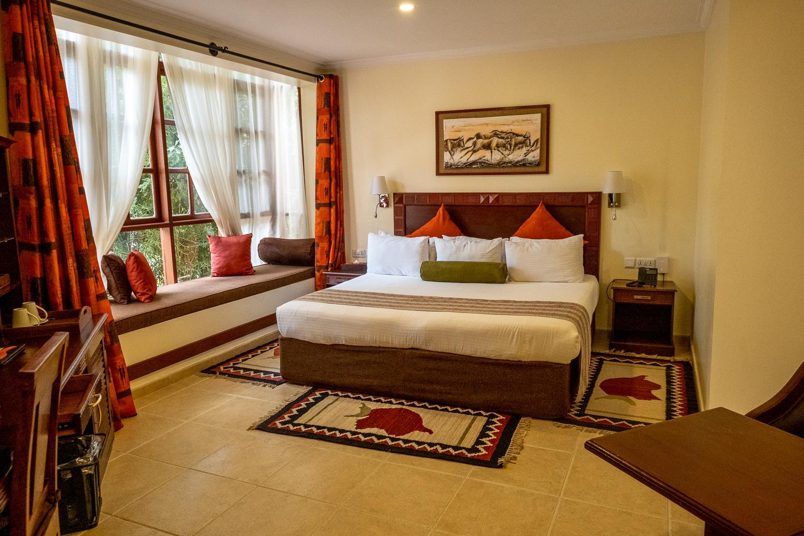 Sleeping and Dining at the African Tulip, Arusha, Tanzania Wide Angle